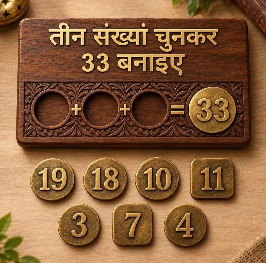 Ar81200's tweet photo. बनाईये 33..? https://t.co/SQS9LtpwBG