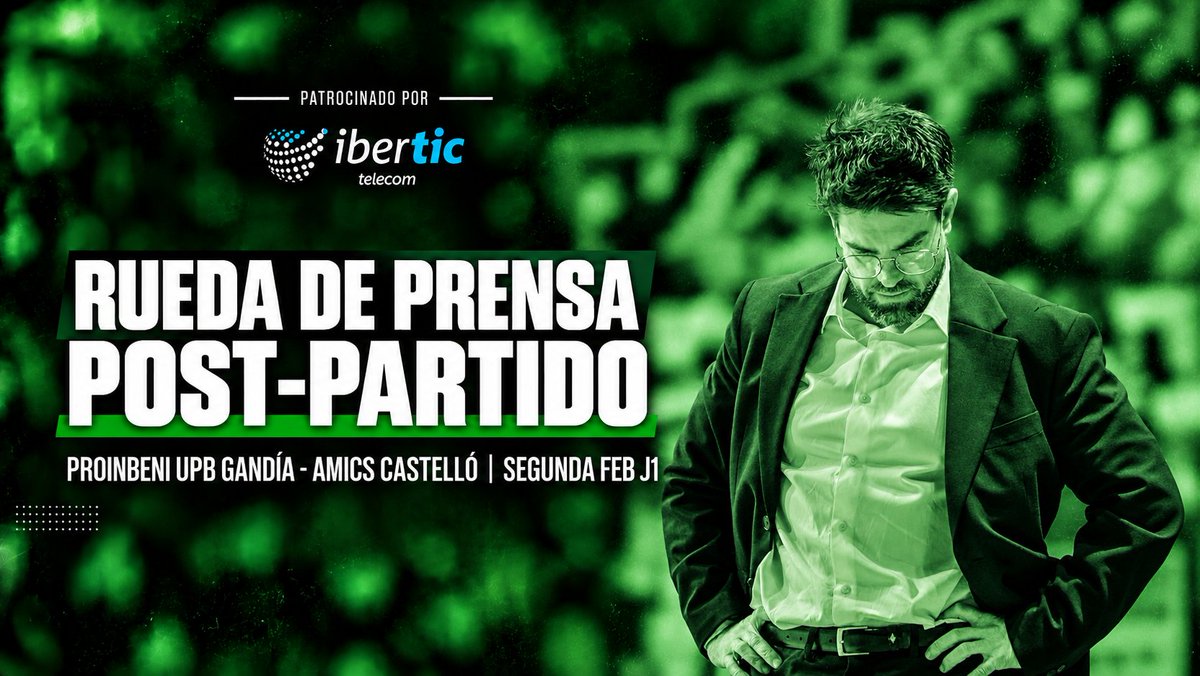 amics_castello's tweet photo. ๐๏ธ๐๐๐๐๐ ๐๐ ๐๐๐๐๐๐ ๐๐๐๐-๐๐๐๐๐๐๐ | Josรฉ Luis Pichel habla tras el partido ante el Proinbeni UPB Gandรญa.
๐ฒYa puedes ver la rueda de prensa post-partido en nuestro canal de Youtube: https://t.co/gdL2TZA2nb
#CAER.
#LEVANTARSE.
#CREER. https://t.co/aisxkhUagc