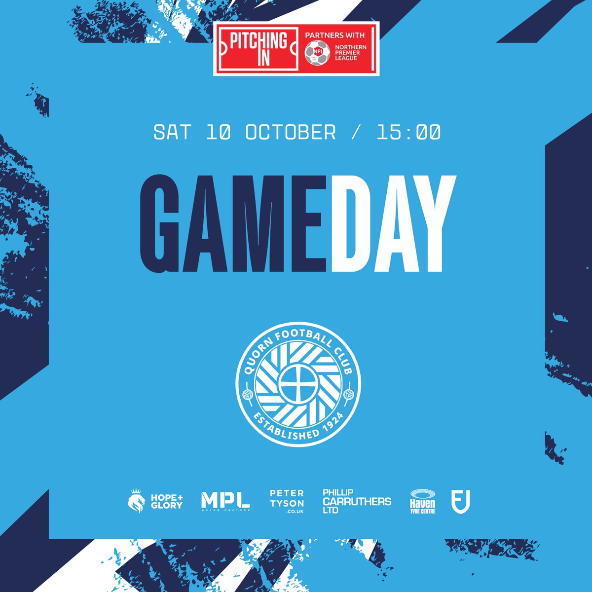 WorkingtonAFC's tweet photo. ๐๐ฎ๐บ๐ฒ ๐ฑ๐ฎ๐
๐ Quorn FC
๐ Farley Way Stadium
โฐ 3.00pm
๐ @NorthernPremLge
๐ซ https://t.co/HTSu2GLFrs
#WeGoTogether #RedWhereverWeAre #OurTownOurTeam https://t.co/zM21D0kVRm