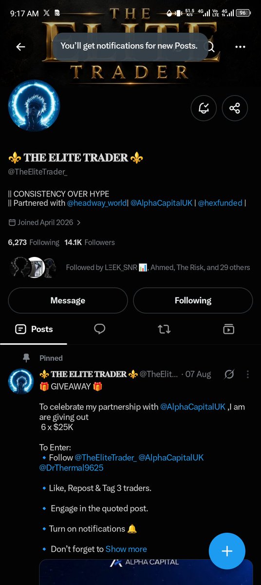Mike_AMG1's tweet photo. @Malekfx1155 @AquaFunded @Aqua_Futures @LewisAquaFunded @ICT_KillerX @Annbjorgs @TheEliteTrader_ @daraja_fx @Black_margin 
@OchemeGabr63542 

Successfully completed. https://t.co/CEHXZqutxp