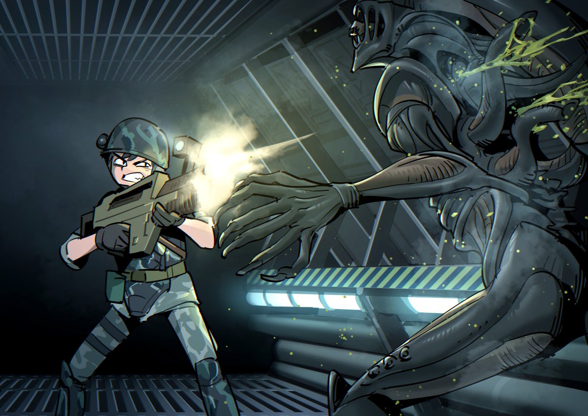leasspel's tweet photo. Alien https://t.co/E4mW25n75O