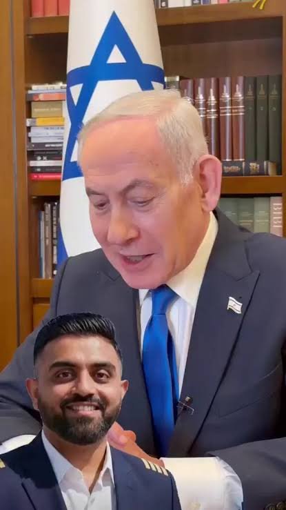 ankitatIIMA's tweet photo. 💥They took Jammu will meet Jerusalem in Jeddah seriously. The flydubai plane actually landed in Tabuk, Saudi Arabia.

Israeli PM Netanyahu invites PM Modi and Captain Smit Machchhar to Israel’s Independence Day ceremony.

The political leadership of the religions in West asia will have to dump a lot of their fundamentals if they wish to have some benefits of Sanatan Economics.