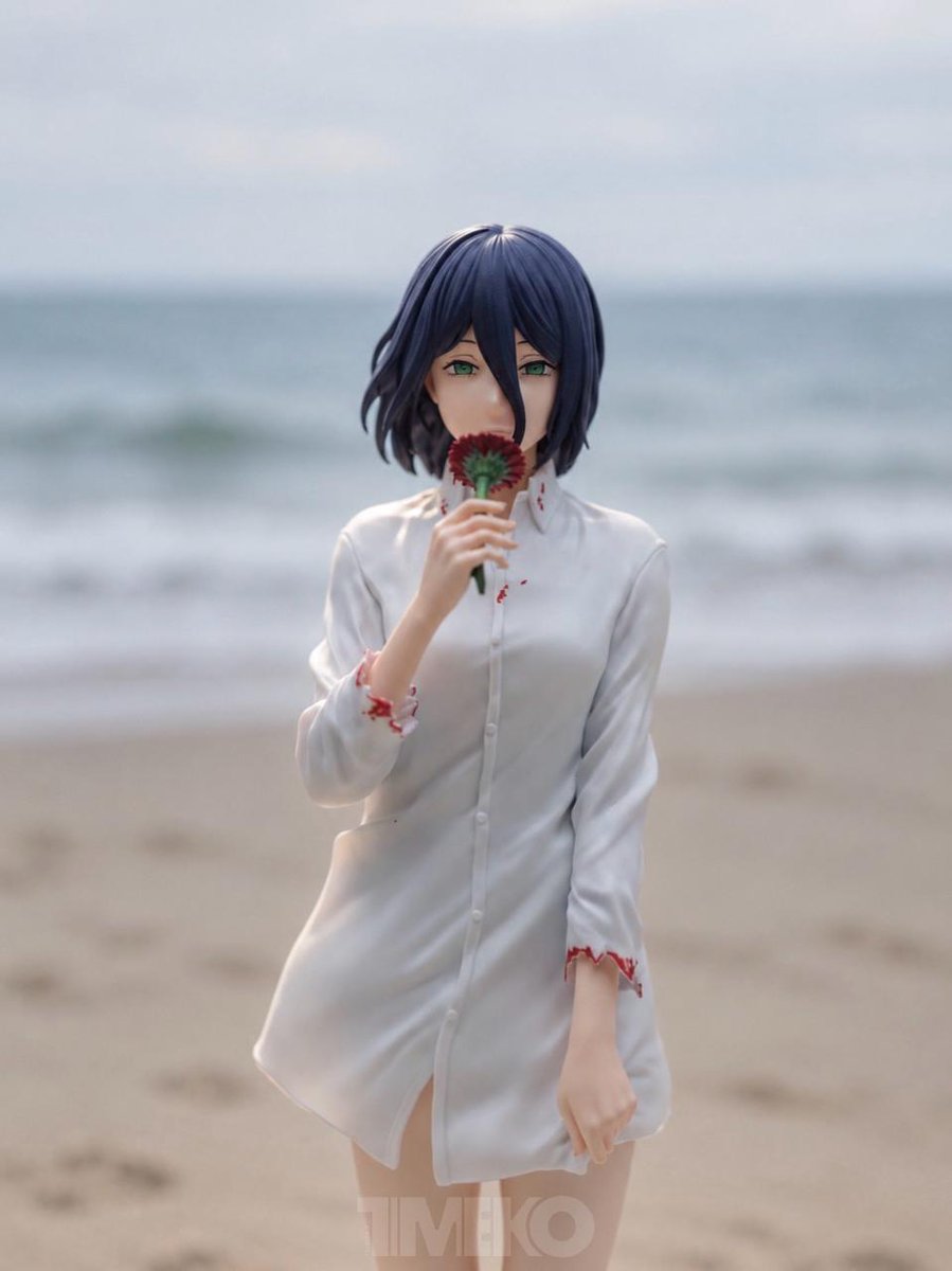TIMEKO_hobby's tweet photo. 「キミに会ってからの表情も頬の赤らめも全部嘘だよ」
「全部嘘だっつーけど、俺に泳ぎ方教えてくれたのはホントだろ？」

劇場版『チェンソーマン レゼ篇』
一番くじ 第2弾　B賞 レゼ・S-FIRE　レゼ 

店頭販売中です！✨
在庫は少なめですのでお早めに💦

#レゼ　#フィギュア https://t.co/Q0VpQCNL8O