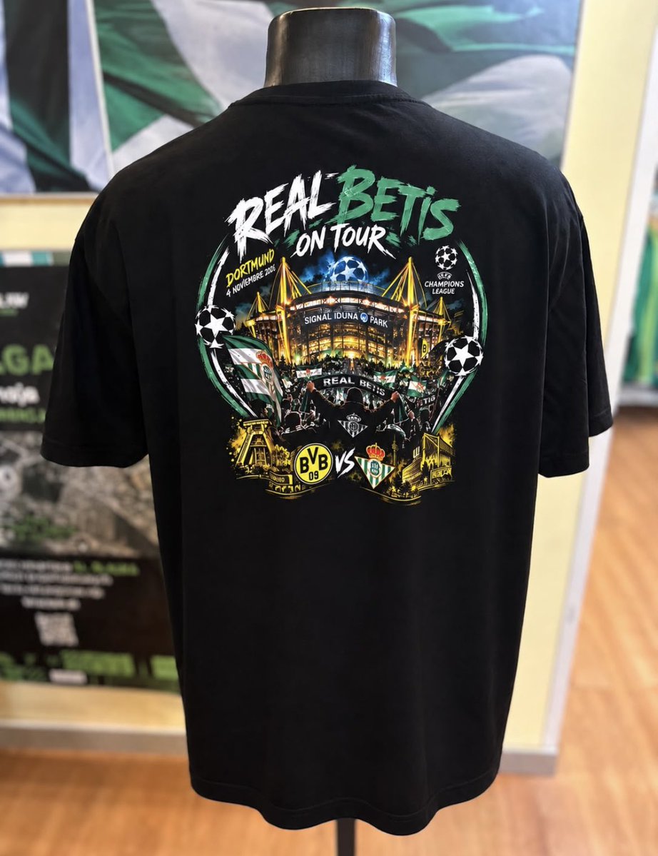 mellibetico's tweet photo. 🚨¡Últimas 48 h para reservar tus camisetas OnTour Dortmund! ✈️🚅

 Reservas por privado 

También puedes apuntarte al sorteo de la misma en mi tweet fijado en mi perfil ! https://t.co/rl65eZNTnk