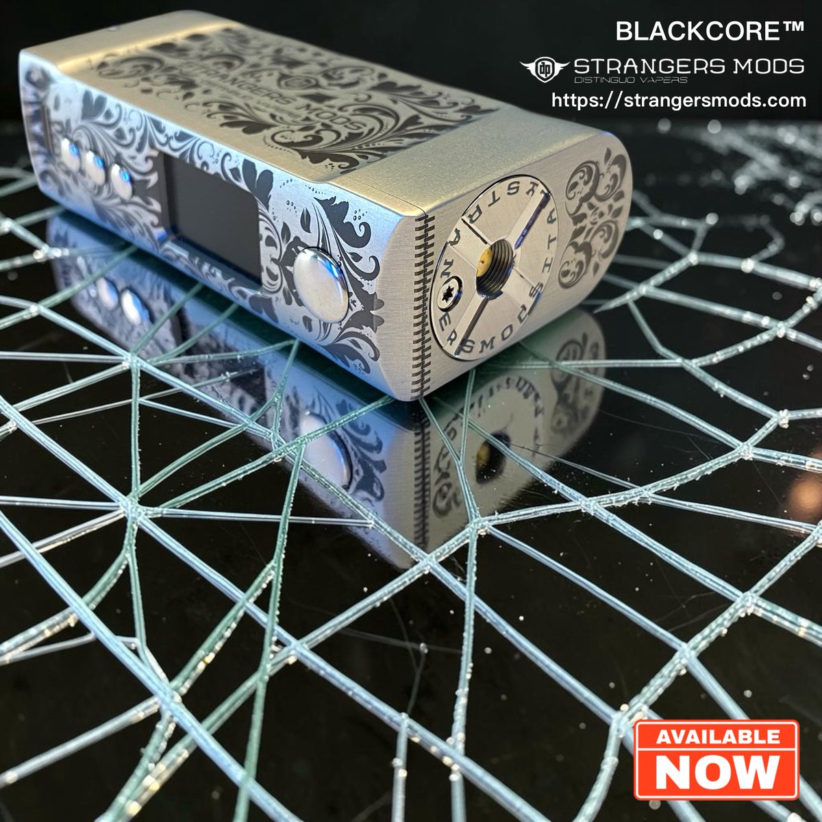 StrangersMods's tweet photo. Legend Ottocento BLACKCORE™ 
DNA100C (+ partial Mopa)
Modena Limited Edition 
(Deep-black markings on Silver anodization)
by Strangers Mods
Available Now
DM for info

https://t.co/a6PrxtiaZR

https://t.co/3U0cuRPxWg

#vaper #vape #vapers #esig #svapoitalia https://t.co/1KrEKN8oh1