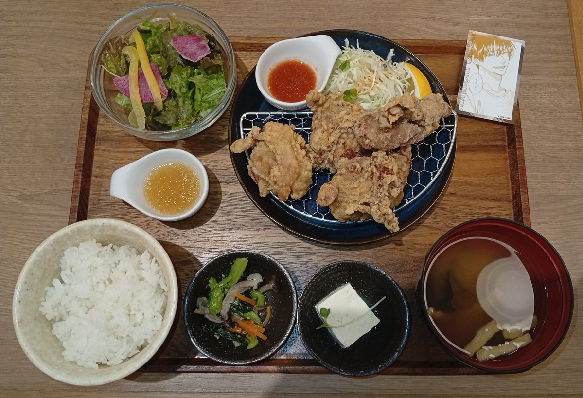 kumaokun____'s tweet photo. 🫧博多めんたいやまや食堂

ずっと行ってみたかったのでやっと✌️
明太子も野沢菜も食べ放題で明太子好きにはもってこいのお店(ง  ᵕωᵕ)ว♪
唐揚げ定食にしたんだけど唐揚げおっきくてびっくりした😹👍 https://t.co/gmXmJO7le2