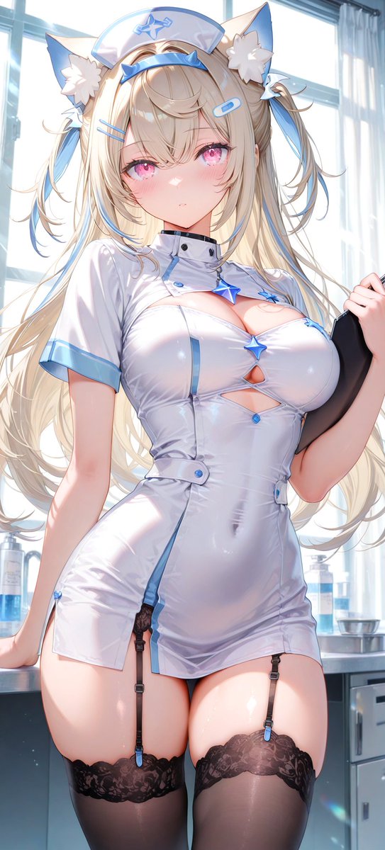 Te25_AI's tweet photo. ナースなフワワ
SFW #AIイラスト #AIart https://t.co/jyBBQwx9aY