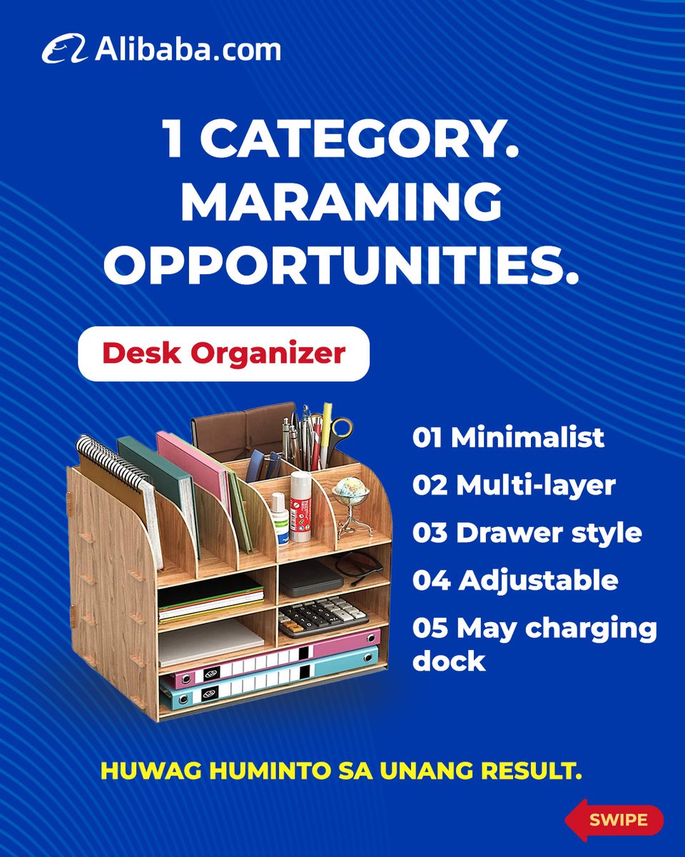 AlibabaSEA_'s tweet photo. You don’t need just one search method to find the right product. Explore different categories, styles, and features to uncover more opportunities.
💡 One category. Multiple product opportunities. Start exploring on https://t.co/Jam8Djxqqa.
#AlibabaCom #BusinessIdeas https://t.co/x8iVrb1OqD