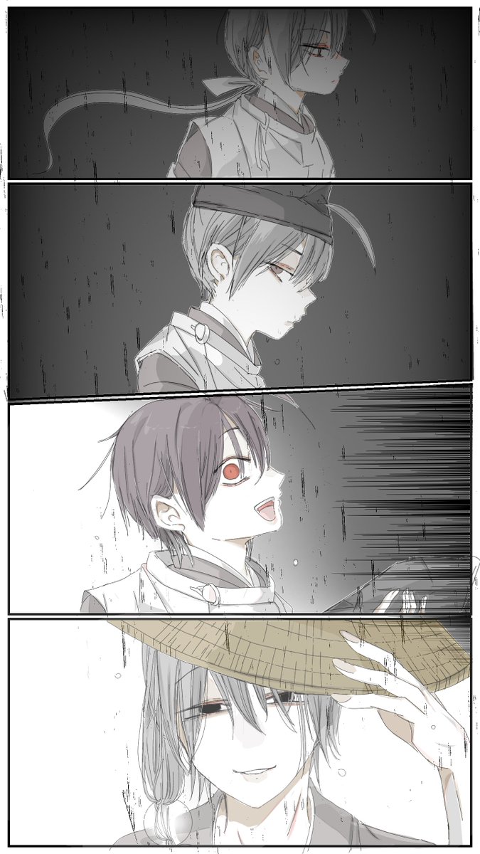 subpuhu's tweet photo. ⭐️🪐☔☀
……の妄想絵（⭐️様成長過程の髪型わからない…） https://t.co/vOPXM3FSJ7