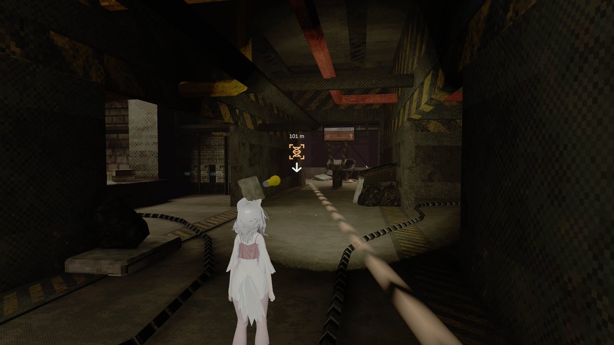 choco_kk_nono's tweet photo. ワールド：DEADLIGHT - By Bombae
https://t.co/L7FYNLZAOC

地下の発電所で化け物から逃げながらリフトを充電して脱出するゲームワールド
ホラー演出控えめで面白くてよいですね

クリアすると経験値貰えて能力が強化できました

最近の #VRChat https://t.co/bL5CJTwAV3