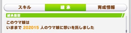 fannneru06's tweet photo. すでにインしなくなって1年以上が経過し、もう復帰はしないのであろう、私がフォローしている人なんだが……
その人の育てたゴルシの因子が優秀過ぎて、今もなお多くのトレーナーに使われている
20万回も育成に使用されてるとか、その人の残した遺産が偉大過ぎる…… https://t.co/LpxJFCacyi