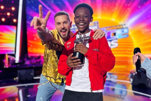 la1ere's tweet photo. 🎤“Je l’ai fait, je peux le rayer de ma liste” Nelson Charles, 15 ans, la voix martiniquaise qui a conquis la France, remporte The Voice Kids.

➡️Le Martiniquais avait déjà décroché le Prix Jeune talent des Voix des Outre-mer.

https://t.co/vdc6CGNMA9 https://t.co/SrSTd6vbdh