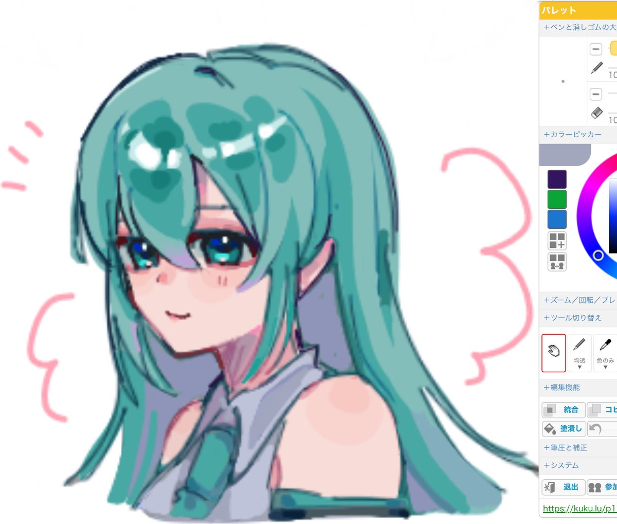 hutaba_oekaki's tweet photo. 絵チャお邪魔しました〜🥰
髪下ろしてるのね #イラスト https://t.co/RV7ejGsrWb