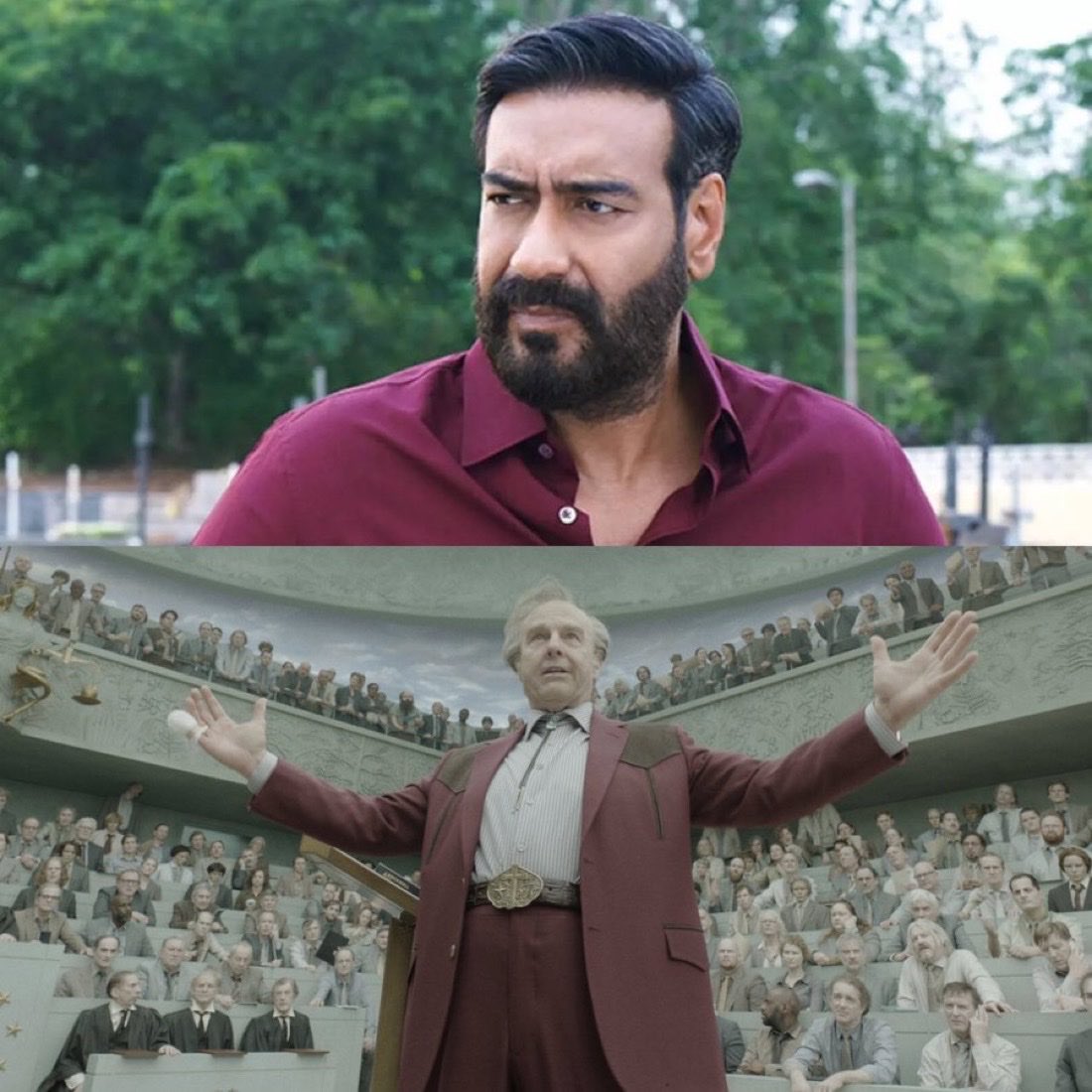 Its_CineHub's tweet photo. AJAY DEVGN > TOM CRUISE at the Box-Office.. UNBELIEVABLE MANIA🥁🧨

Expected Weekend for Both the Films :- 

⭐️ #Drishyam3 - $ 28 Million

⭐️ #Digger - $ 20 Million 

SUPERSTAR #AjayDevgn is doing this with THRILLER FILM which is UNHEARD OFF. Also its a HINDI FILM so never ever DOUBT the potential Of BOLLYWOOD 🙏🏻