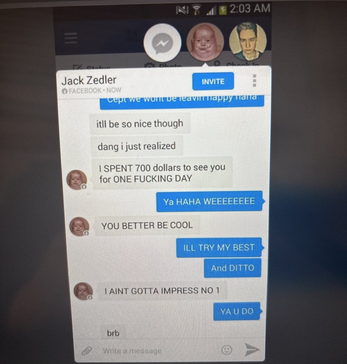 SpangIeDangIe's tweet photo. A new batch of images showing interaction between Chris O'Neill (Oney/OneyPlays) and Veronica was dropped on the SleepyCabin subreddit

I do have some individual images in higher quality which I can finally share https://t.co/5IiyNOCOhg