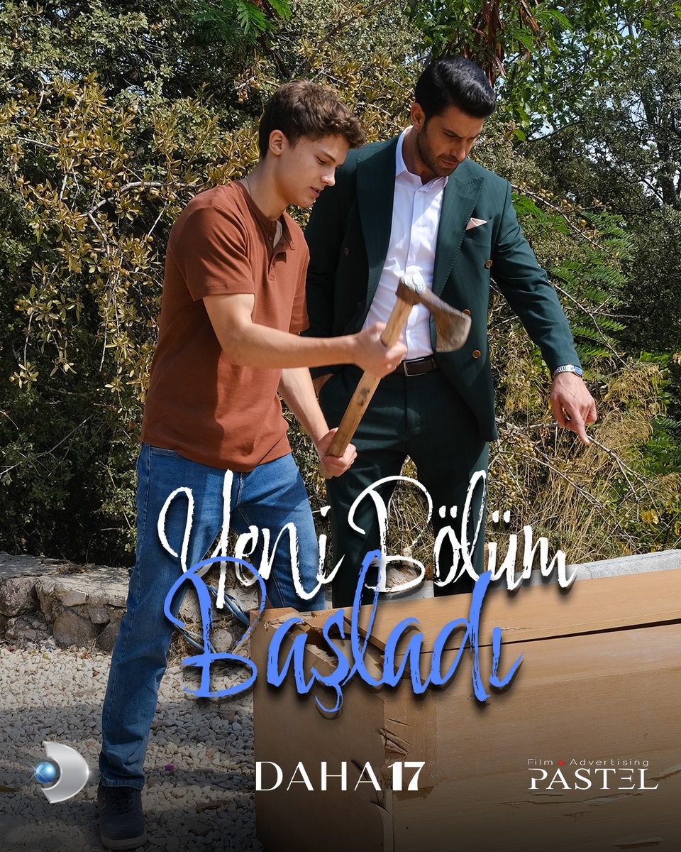 daha17dizi's tweet photo. Hemen ekran başına! 😍
Yeni bölüm başladı!

#Daha17 şimdi sadece #KanalD'de! 💙

@kanald @pastelfilm https://t.co/oC2qz8KnOs