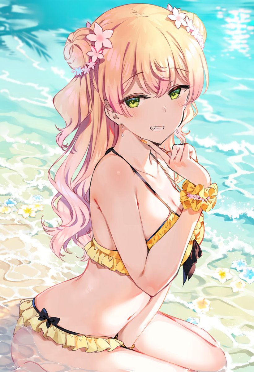 SamezameRe's tweet photo. 桃鈴ねね　ねぇ今どこ見てたの？
SFW #AIイラスト #AIart #ホロライブ https://t.co/HfLXn8vgKG