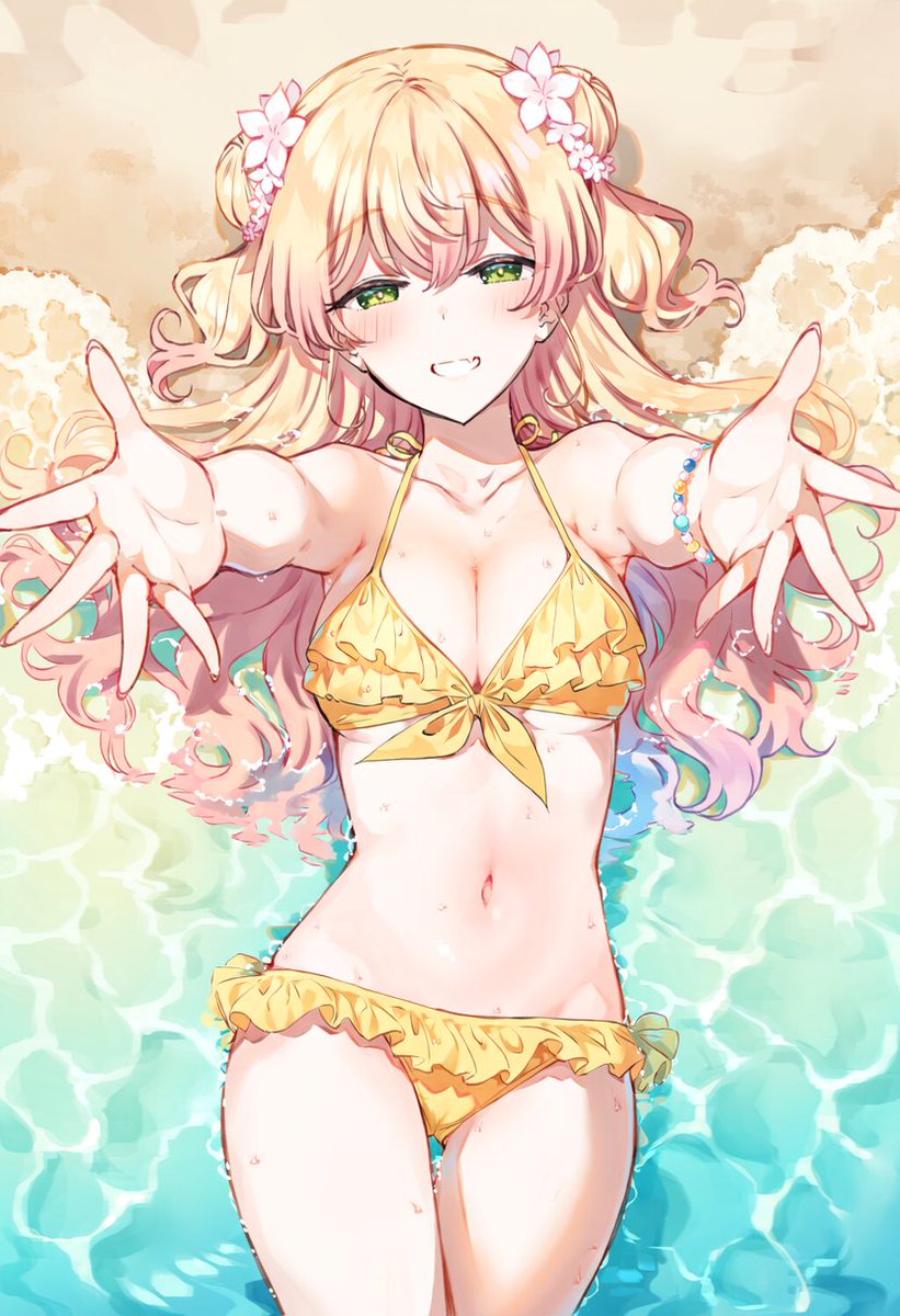 SamezameRe's tweet photo. 桃鈴ねね　ねぇ今どこ見てたの？
SFW #AIイラスト #AIart #ホロライブ https://t.co/HfLXn8vgKG