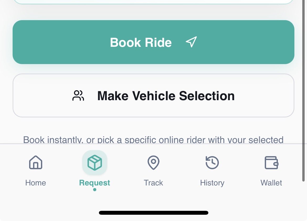 EnzoraGroup's tweet photo. 5. You can decide to book ride directly or make a vehicle section. https://t.co/Yct0bRXkBn