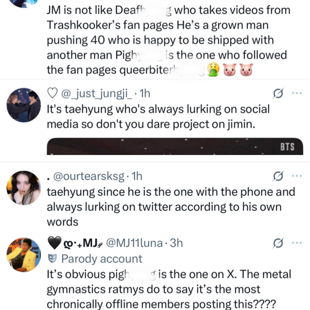 taehyungcrave's tweet photo. Exhausted seeing a wholesome group update twisted into hate for V. 
Jimin's fan and ship accounts feel free to openly hate on V over fan base posts because clearly army fanbases dont block them or call them out for it. This isnt the first time and needs to be adressed seriously https://t.co/C50UWIAOVa