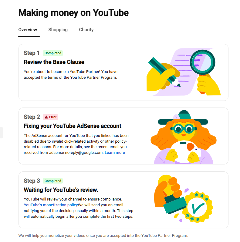 choppystevemc's tweet photo. Hello @TeamYouTube ,It has been one month and two week since I submitted my appeal regarding invalid traffic on my Google AdSense account, and I still haven't received a response. Could you please help me look into this? Thank you. 
My id: pub-1818785024693940 https://t.co/UggOI30jNO
