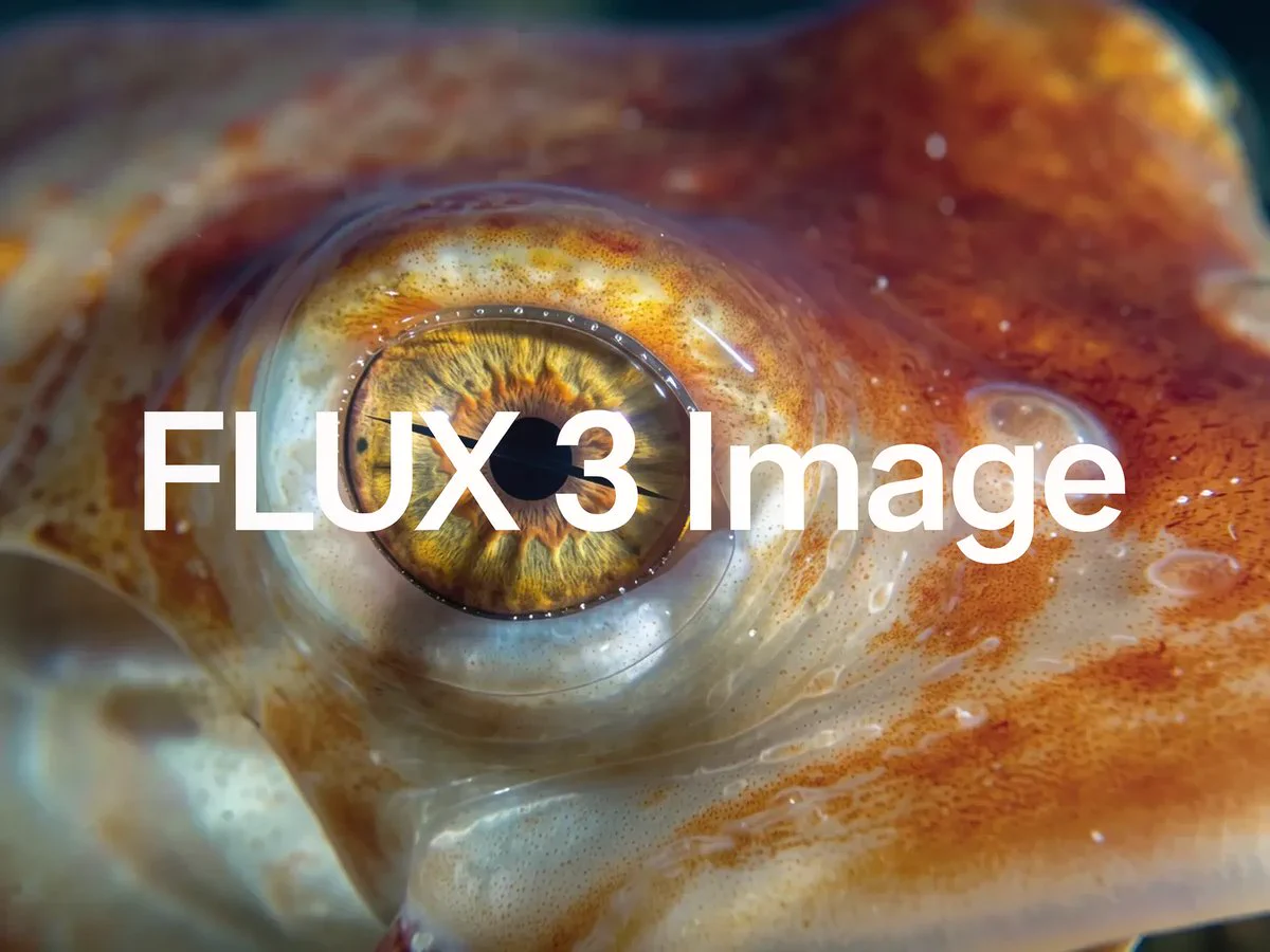 FLUX 3 Image demo still from Replicate launch coverage