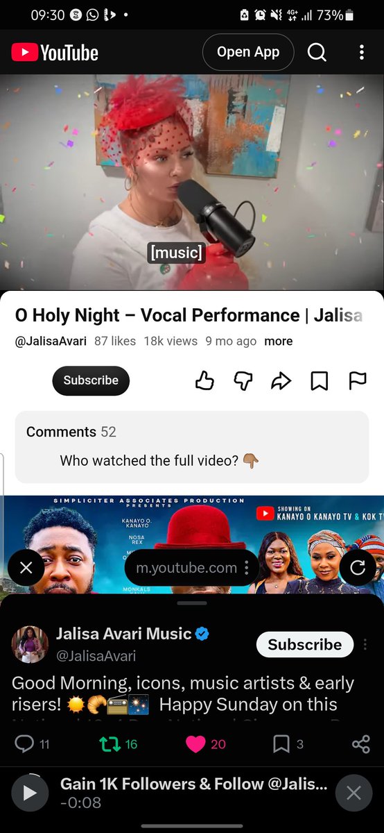 andystark_0's tweet photo. @JalisaAvari @andystark_0 is already subscribed check i am a youtuber also https://t.co/9N67M4fRgZ