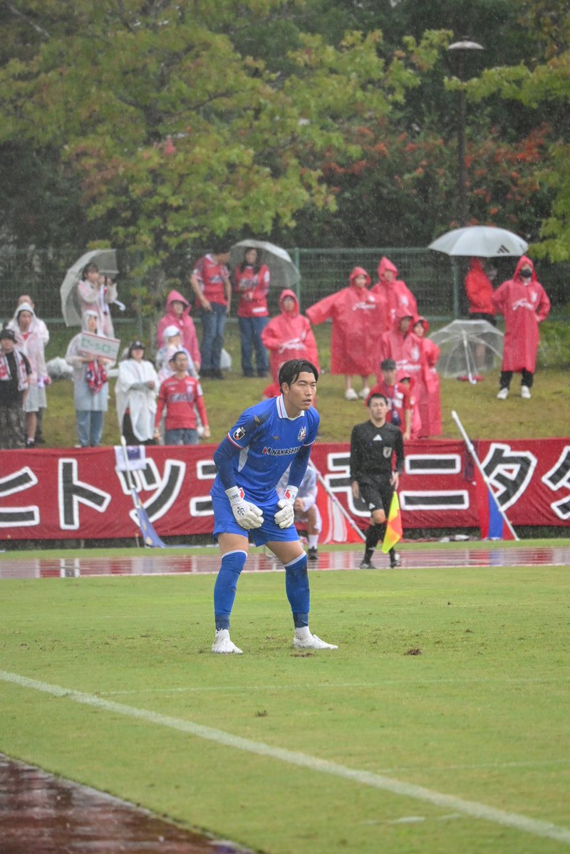 ryokj25's tweet photo. 今日もOAな太郎🧤
頼りになるビッグセーブもたくさん！！

#濵田太郎 選手 #ファジアーノ岡山 https://t.co/XjaWN6HnKU