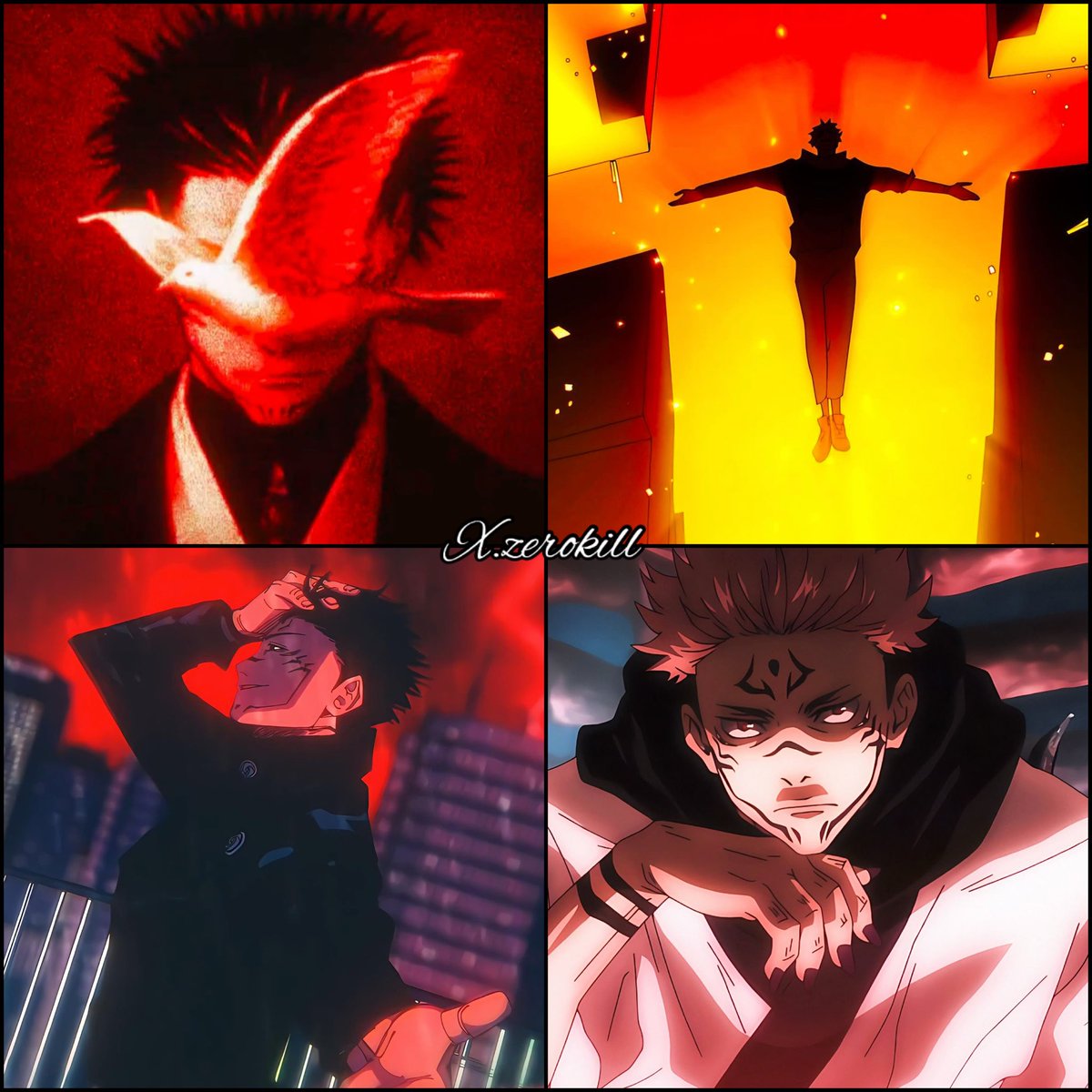 only1zerokill's tweet photo. Kinda funny how Sukuna is the only character and villain in JJK so respected that having him acknowledge you or even say your name during a battle is considered a feat https://t.co/eZzdufhunP