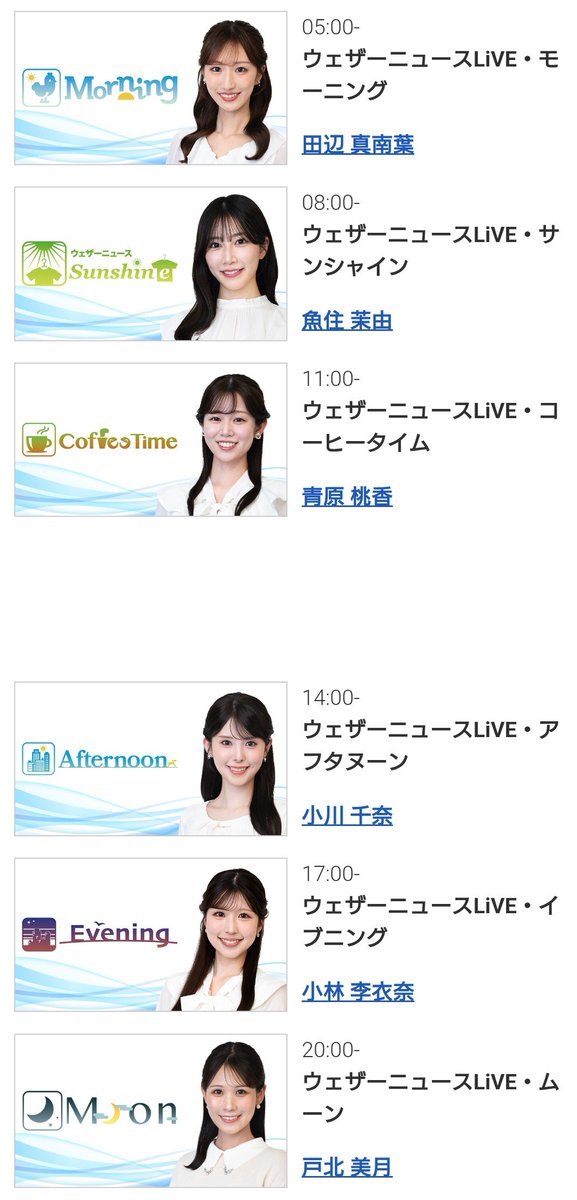 MomoPinpin9915's tweet photo. #ウェザーニュースLiVE
10月5日月曜日出演キャスター（敬称略）です
🌅まなは🍀
👕まゆ🍠
☕️ももぴん🍑📍 
12時カレンダー紹介別配信まゆ🍠
🌈せん🍘
🌇りー🐹
🌙みー🐰
阪神タイガースセ・リーグ連覇おめでとうございます🐯🐹
休日午前中ということがあってか熱く語る山口予報士🐯がとてもよきでした https://t.co/bbalsspoZ8