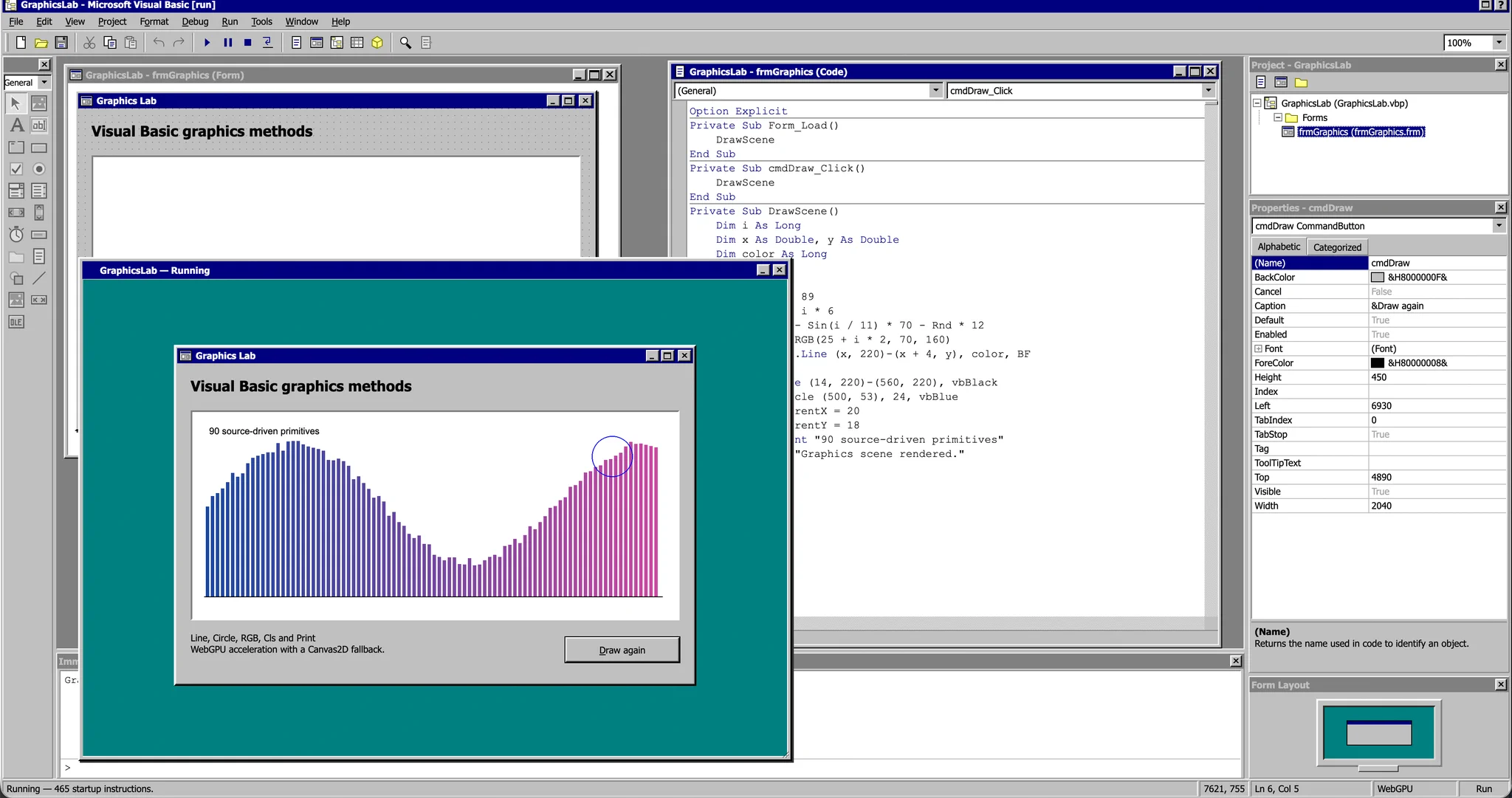 Wiesław Šoltés on X: "Built a VB6 Studio Web: a browser-native IDE, VB ...