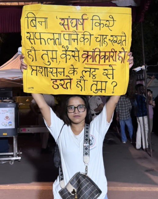 AnkurSingh's tweet photo. Abhijeet Dipke is calling Rosy independent journalist.

But she is Official Coverage Co-ordinator of CJP. Makes reels supporting CJP.

Now she has suddenly became a Journalist and alleging that Delhi Police molested her.

CJP workers record everything, hundreds of cameras. But till now no proof given by CJP.