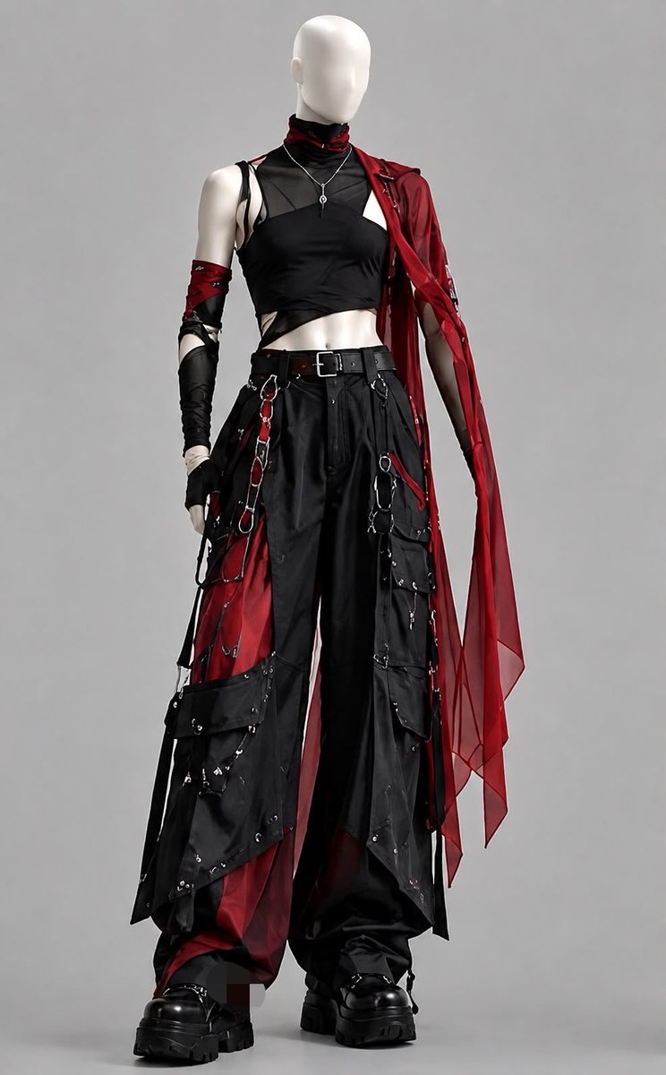 crimsonheirloom's tweet photo. bold, fearless, and dressed like you were made to stand out https://t.co/VFbD14Nxqy