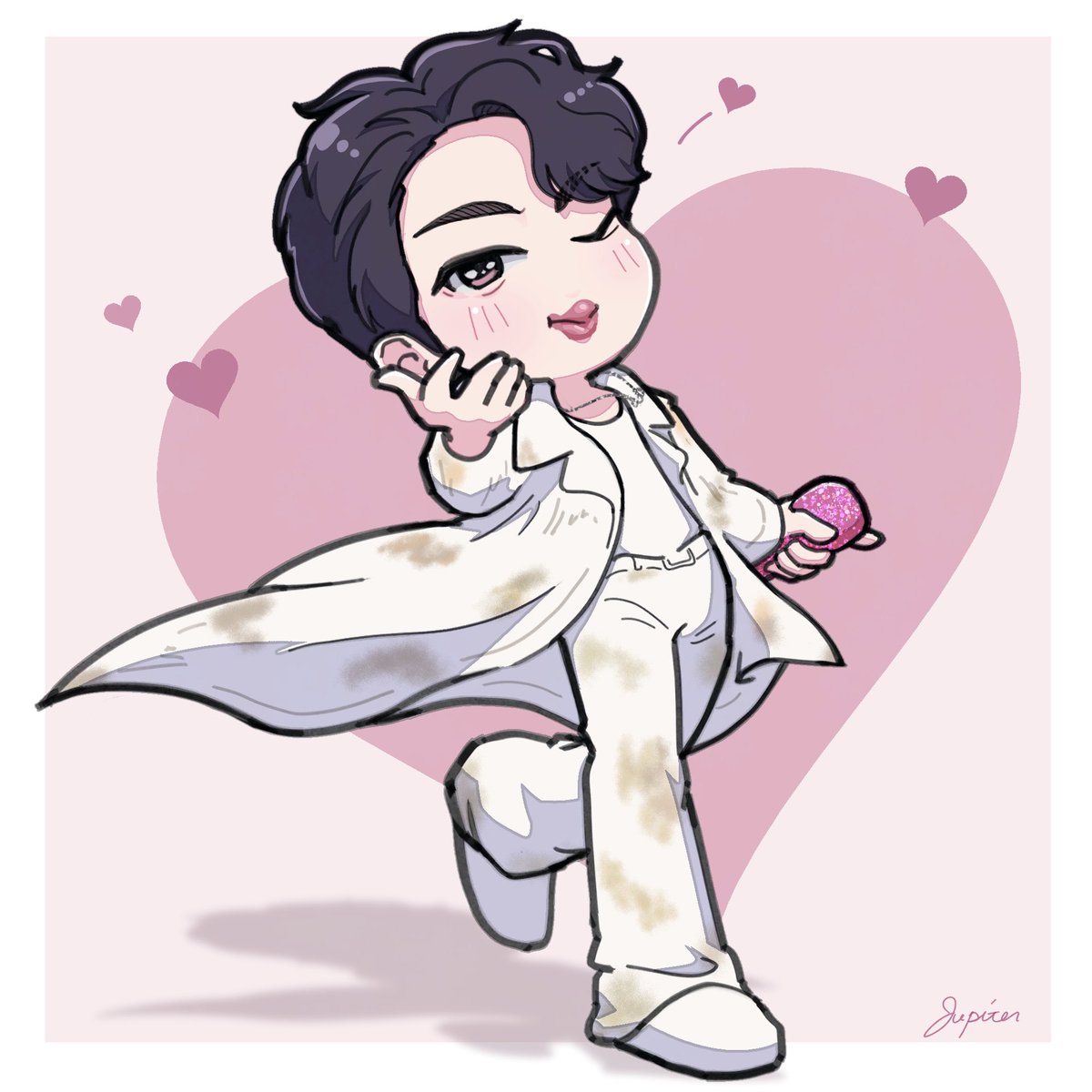 jupiter0729_bts's tweet photo. 王子さますぎて恋🫶💕
 #btsfanart  #JIN https://t.co/ndZ6MmSDf1