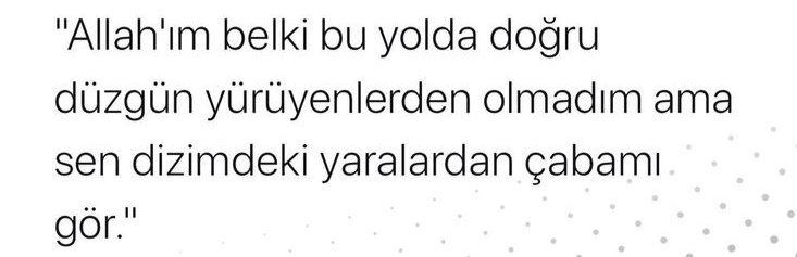 sfurkankrt's tweet photo. Her şeyden ümidini kestiğin bir zaman ayağa kalk, elini aç ve de ki; https://t.co/O6qydvcEtf