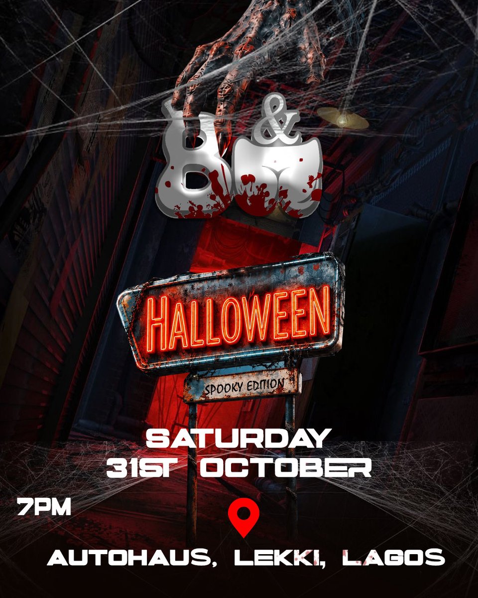 bnb_africa's tweet photo. BnB Halloween, The Spooky Edition 😈

We are Back, Go Get Your Tickets 👇

https://t.co/G71EBDDpMX https://t.co/VH9yQF8ggQ