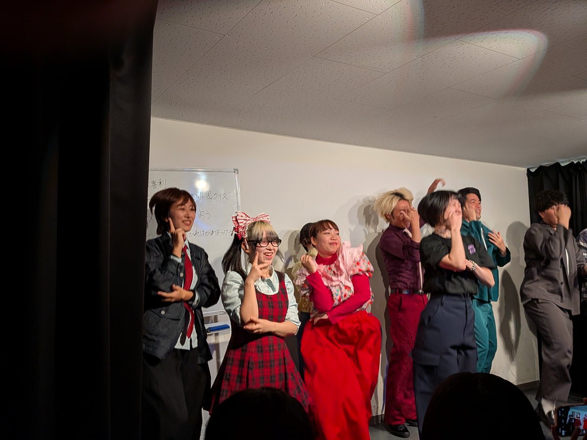 neyok's tweet photo. ふつーに！男子vs女子

を観てきました。
最後のあっち向いてホイでクボさんが無双してました。
楽しかったです！！ https://t.co/7wJMZG2l7Z