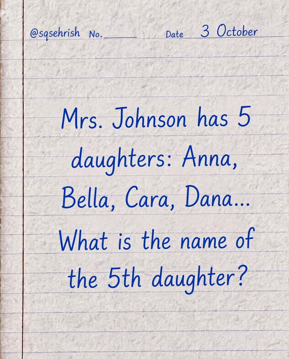 meloiiy's tweet photo. Only people who read every single word will get it. 

What's your answer? https://t.co/pMg3YXPrGK