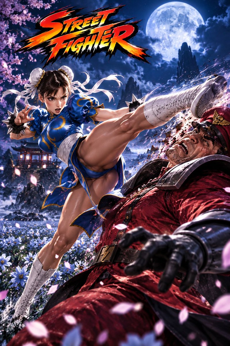 SlaSherMayHem's tweet photo. Streetfighter AI Art by me! Enjoy! https://t.co/aiv2xSDDMv