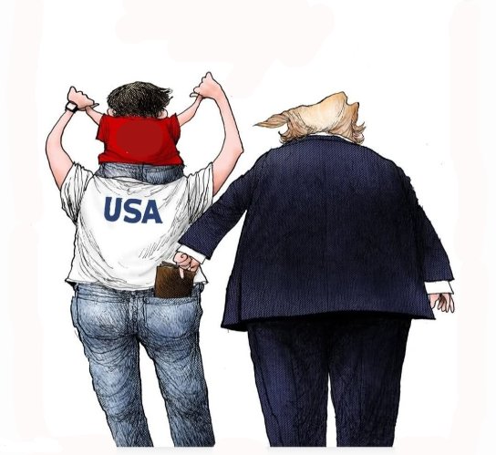 actualiteitjunk's tweet photo. #TrumpGrifter #TrumpThief #TrumpFirst... https://t.co/7yrjydMqHc