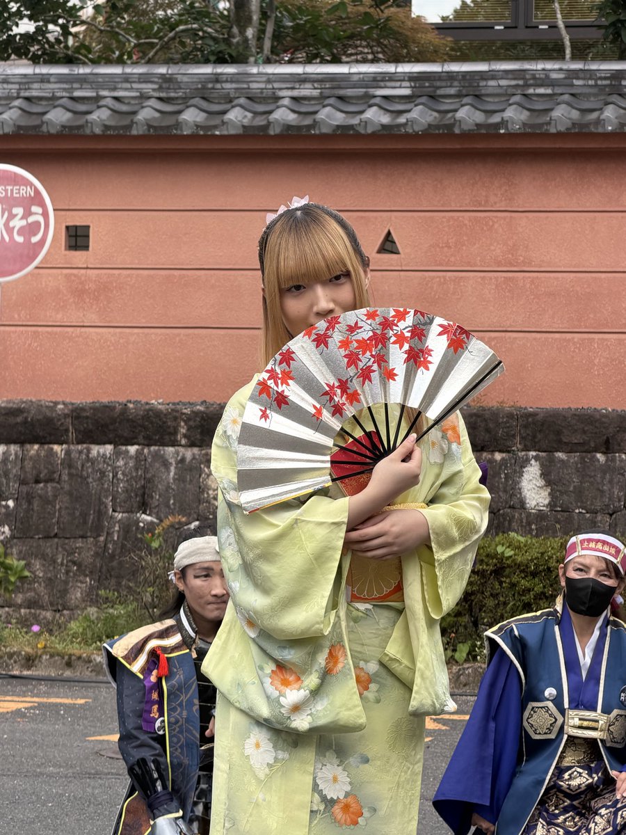 naminorisenbei's tweet photo. ＃苗木城築城500年記念秋イベント
＃苗木城まつり
＃土岐高山城戦国武将隊
＃華姫
亡き（死んでないよ）美濃のおっさんに捧ぐ😛 https://t.co/thL8o2MwOG