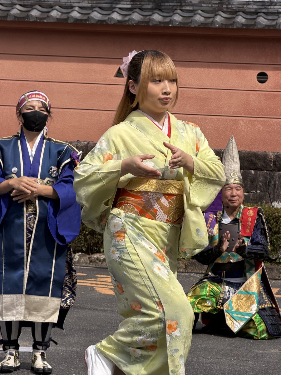 naminorisenbei's tweet photo. ＃苗木城築城500年記念秋イベント
＃苗木城まつり
＃土岐高山城戦国武将隊
＃華姫
亡き（死んでないよ）美濃のおっさんに捧ぐ😛 https://t.co/thL8o2MwOG