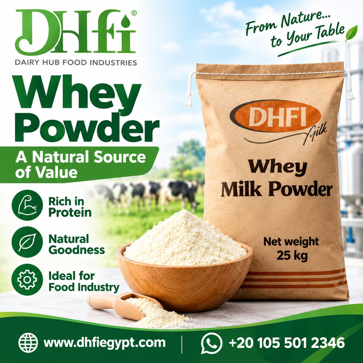DairyHubFood's tweet photo. DHFI Whey Powder — Natural Goodness. Reliable https://t.co/y8CFxaCX2U DHFI Whey Milk Powder
🌐 https://t.co/ErRvSGiEvb
📱 WhatsApp: +20 105 501 2346#DHFI #DairyHubFoodIndustries #WheyPowder  #FoodIndustry #DairySolutions #FoodIngredients #QualityYouCanTrust https://t.co/ZizTpeIDDm