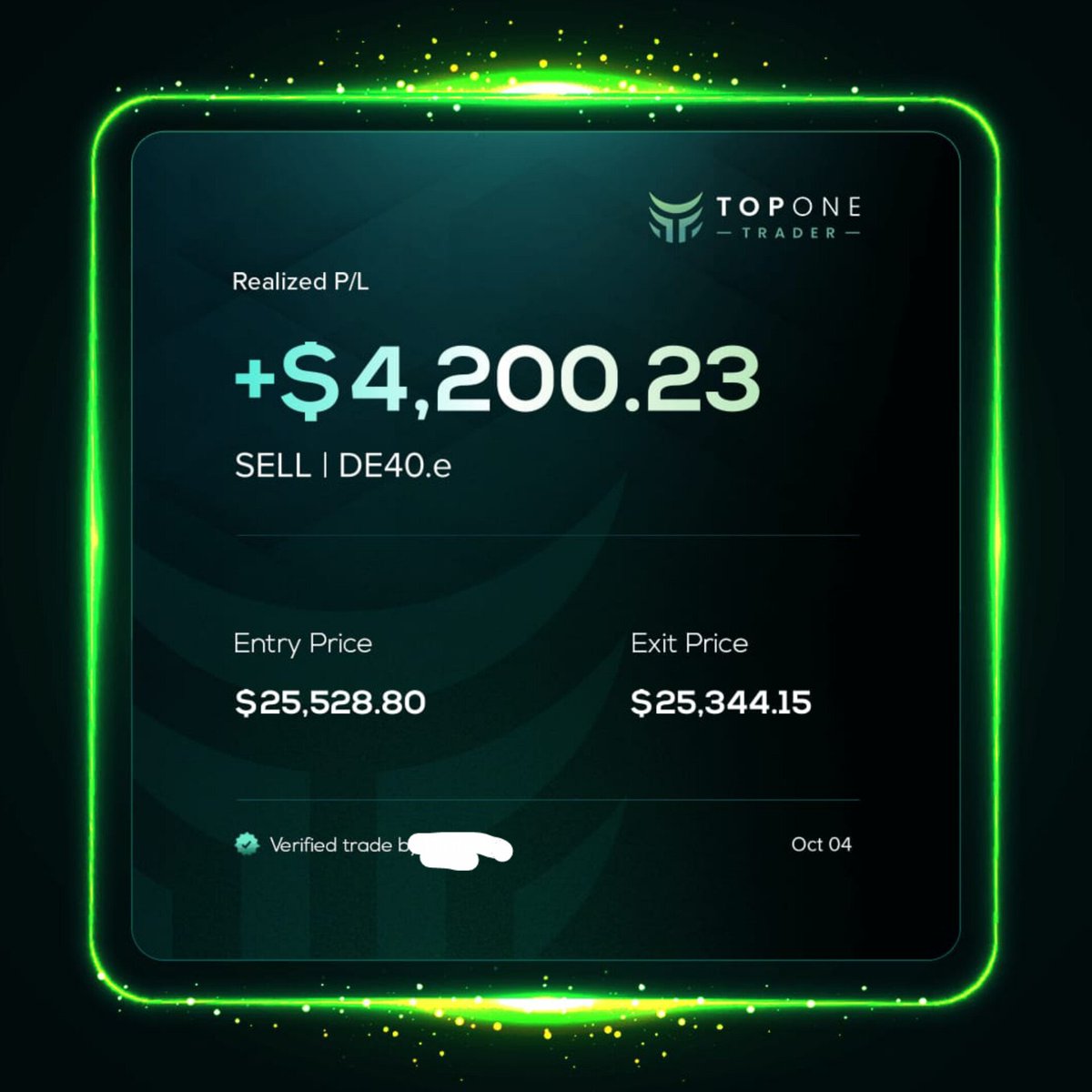 AlphaSweepvxzn's tweet photo. All my profit didn't come from one trade or gambling it's through consistency of taking A+ setup and executed them I am a day trader. 

@TopOneTrader please review my case and update my ranking. 

#BeltCompetition https://t.co/OwWouv9kkp