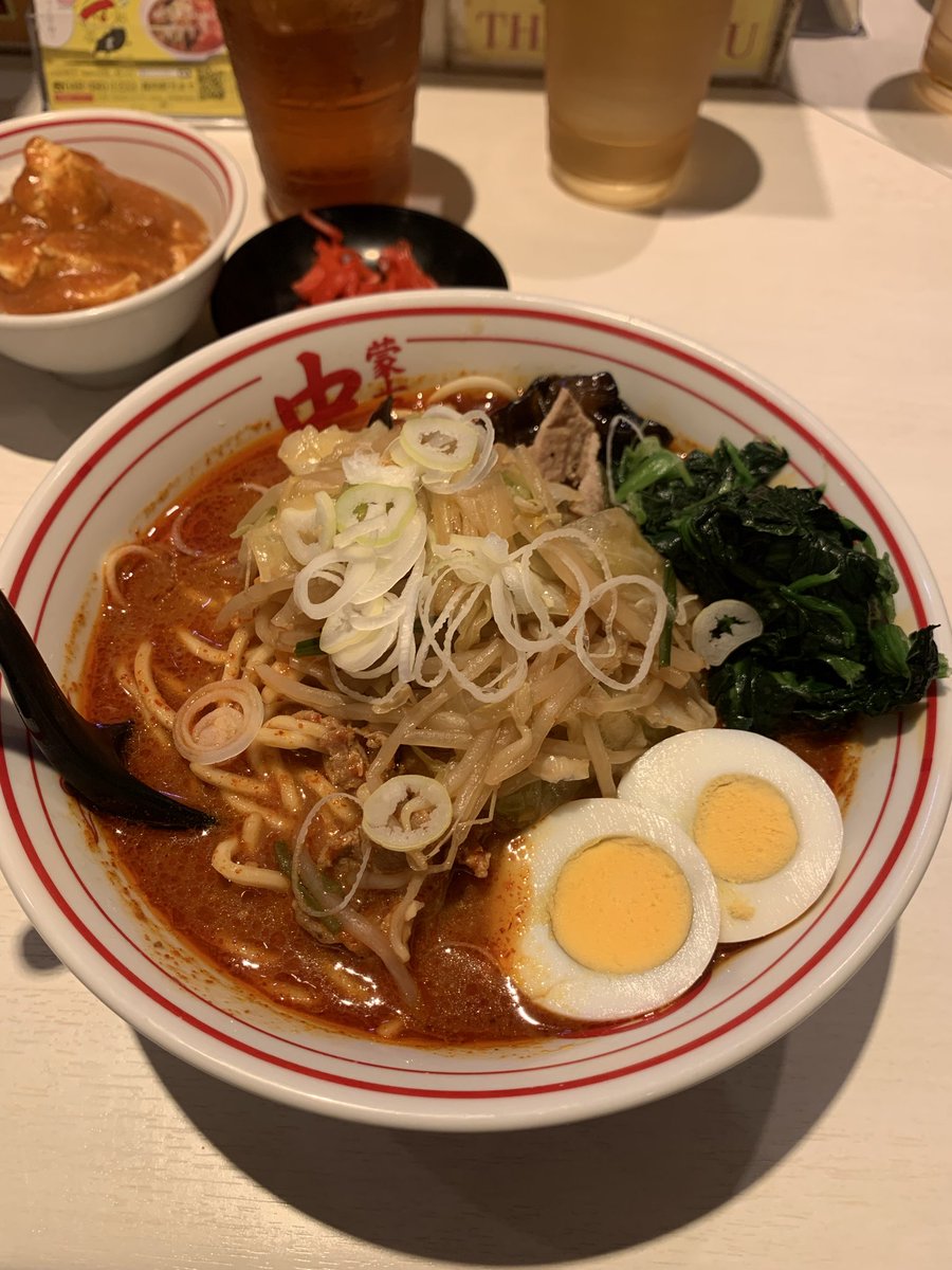 nsns20202020's tweet photo. 蒙古タンメン中本
北極やさい
プチ麻婆丼
#蒙古タンメン中本
#辛衛隊 https://t.co/MrUiaV3tB5