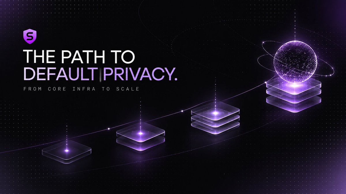 SpectralPay's tweet photo. Spectral is building toward default privacy for onchain finance.

The roadmap moves through four stages: core infrastructure, compliance controls, network growth, and scale.

That path expands Spectral from ZK Login, shielded liquidity, and relayer execution into recurring payments, private payroll, and treasury infrastructure.

Private finance should become ordinary infrastructure.