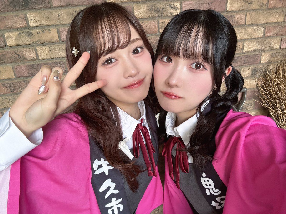 Sakakura_Sakura's tweet photo. #うしくぅ祭 🐮✨
ありがとうございました！🥤🪼

またみんなと鬼塚姉妹の地元で会えて嬉しかったし、楽しかったです！
やっぱり牛久のごはんは美味しいね〜☺️

また是非 #うしくさんぽ をしに遊びに来てくださいねっ🥰
#lovelive #Liella https://t.co/NkBf33AUuL