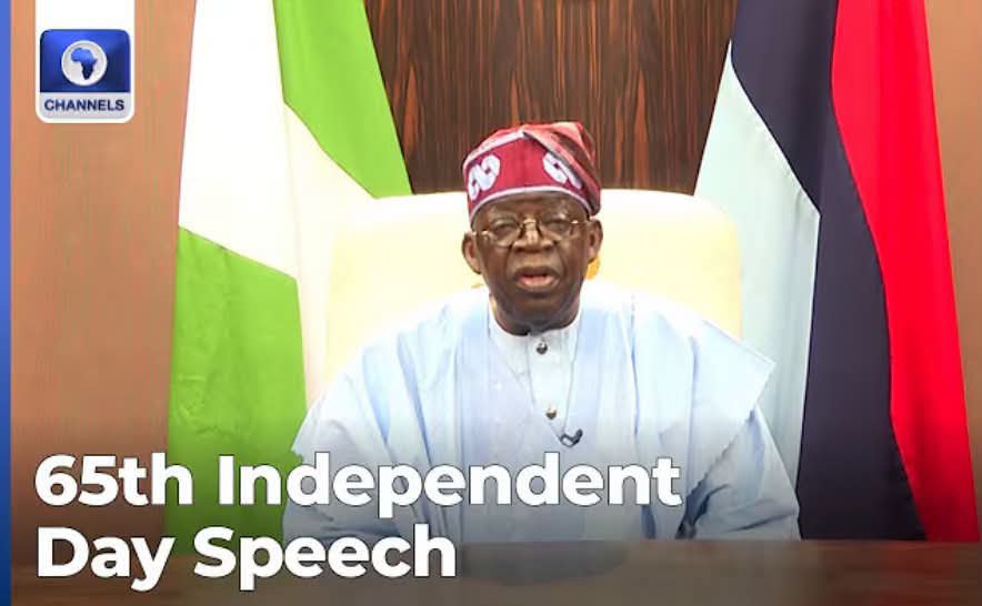 tonyajah's tweet photo. IN CASE YOU MISSED THIS;

Ladies and gentlemen, go and watch Tinubu's 2025 Independence Day broadcast, then watch the 2026 edition, and come back to tell us what you saw.

Anyway, just a few days ago, when they weren't sure he would return to the country before Independence Day, they hurriedly created and broadcast an AI-generated deepfake video.

It was such an obvious and poorly executed job; all they did was add minor visual effects, change the colour of the cap, and make a few minor adjustments.

Faketocracy - a government built on fakery!

~Ndubuisi Emedosi
#TinubuMustGo