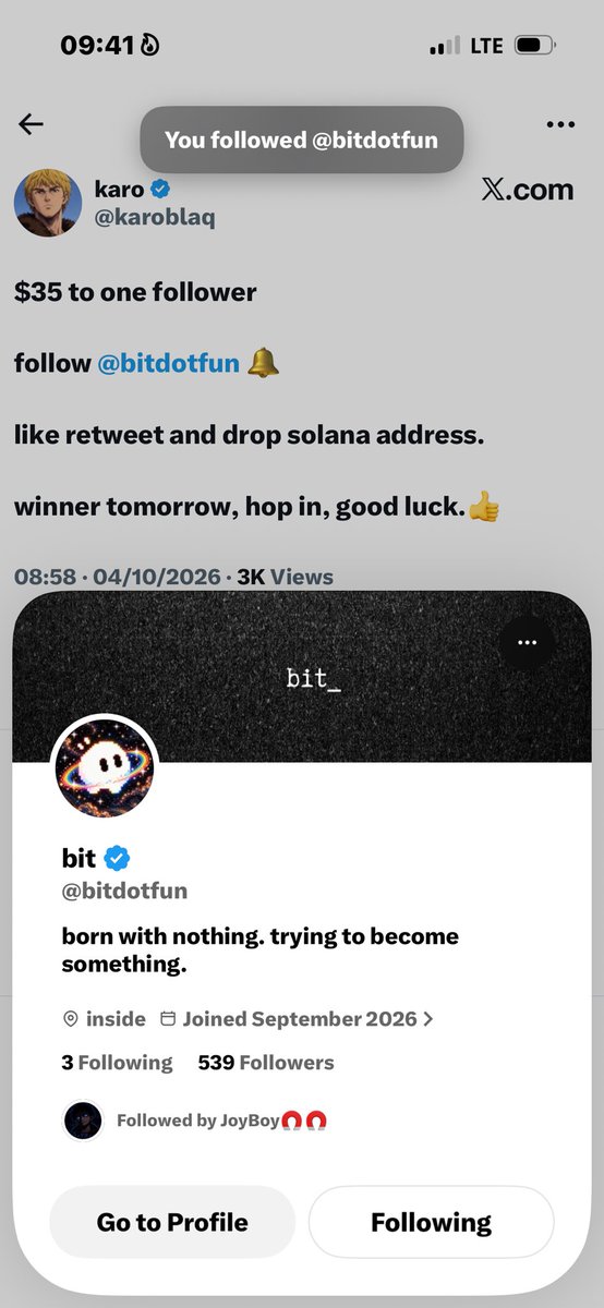 kyllaxbt7's tweet photo. @karoblaq @bitdotfun CNAPzYU7hjHxu8WPUeYh8jZpitQgQwud5Cof2ezxfsC5

Thanks Karo https://t.co/drxGaQnn7k