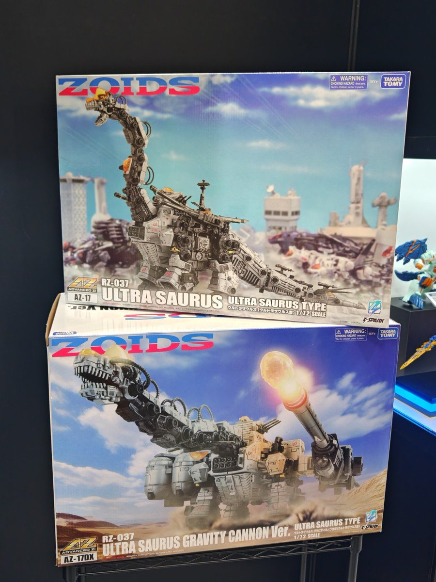 setokura_'s tweet photo. AZウルトラザウルス(グラビティカノン仕様)。
箱でけぇなぁ・・・
グラビティカノン仕様はほぼHMMアイアンコングシュバルツ仕様やん。
あとグラビティキャノン接続周辺を見たけど、リニアキャノン(ウルトラキャノン砲)のリンクを使用していない模様。
どうやって動力を取ってんだ？ https://t.co/puKHQe8USA